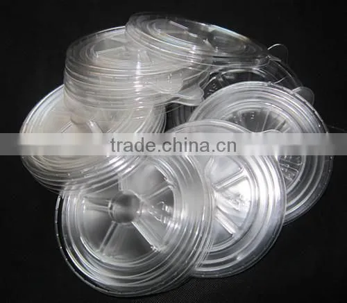 custom clear plastic lid for bowls
