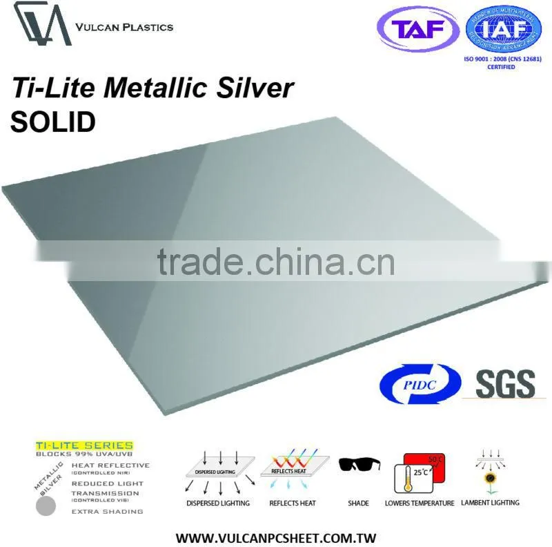 PC Solid sheets (Polycarbonate Solid Flat Ti-Lite)