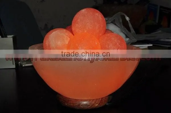 NATURAL COLOR Attractive Price New Type CRAFTED BOWLS SALT LAMPS