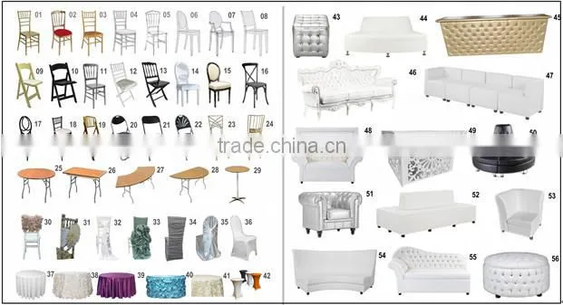 Plain colorfur table linen for wedding
