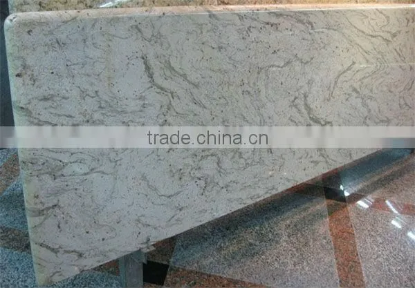 Polished River white granite countertops