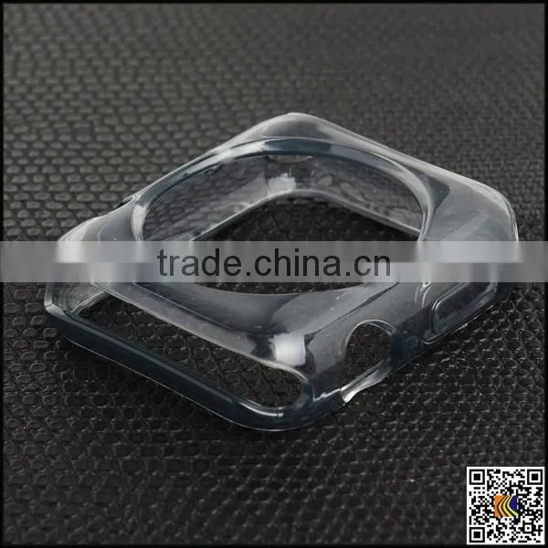Transparent tpu case for apple watch, for apple watch protective case, case for smartwatch