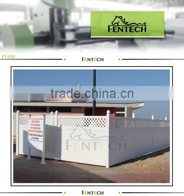 2014 High quality Hot sale lattice privacy fence panels