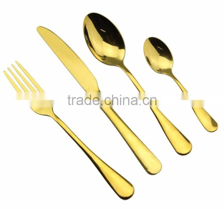 wood handle metal cutlery