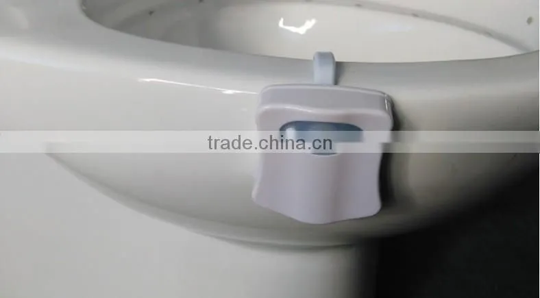 New product LED toilet nightlight motion sensor toilet lamp with 8 colors