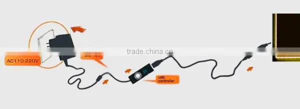 Neon glowing led menu board