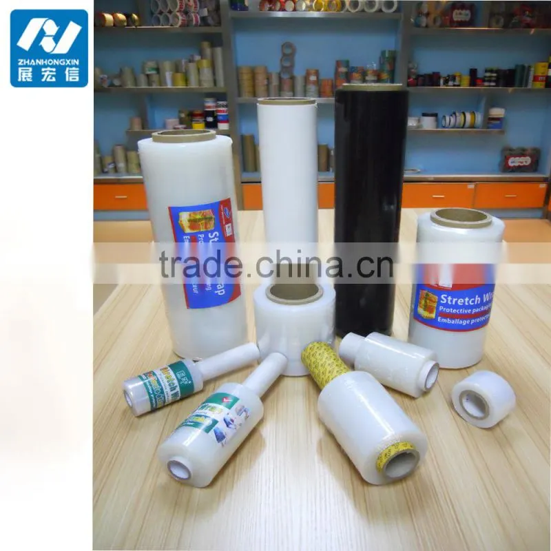 shenzhen black plastic film LLDPE stretch film