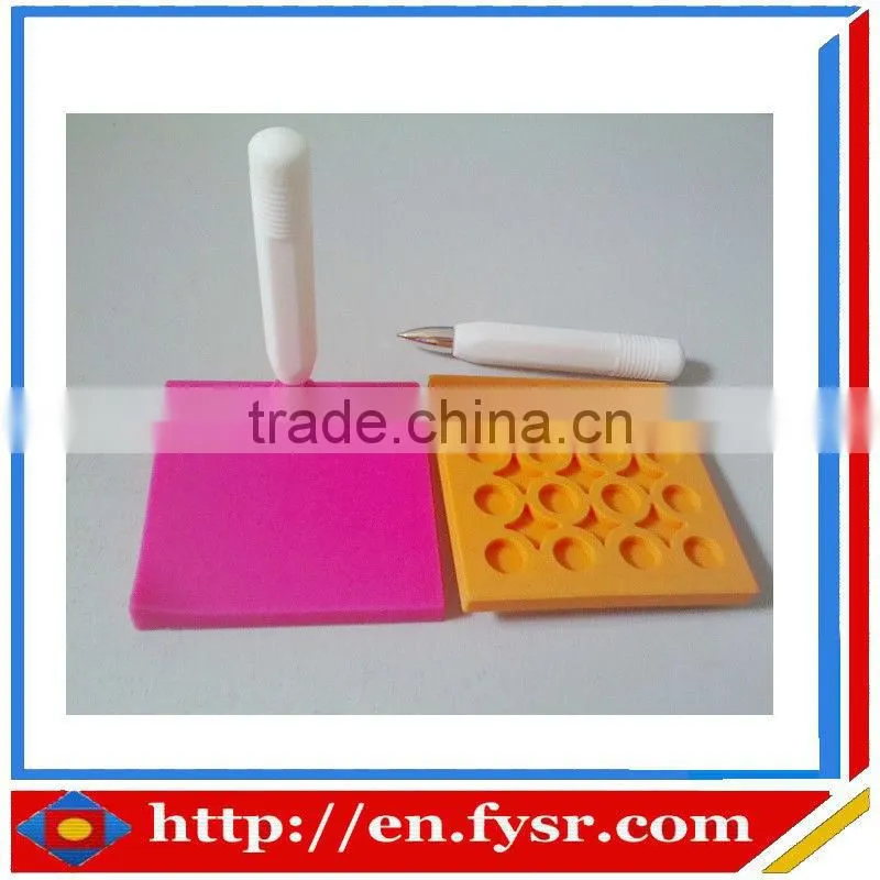 Eco-friendly erasable memo pad with pen