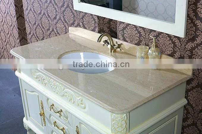 Bisini French Style Mirror Cabinets,White Color Vanities For Bathroom,Vintage Wood Bathroom Furniture Cabinets(BF08-4075)