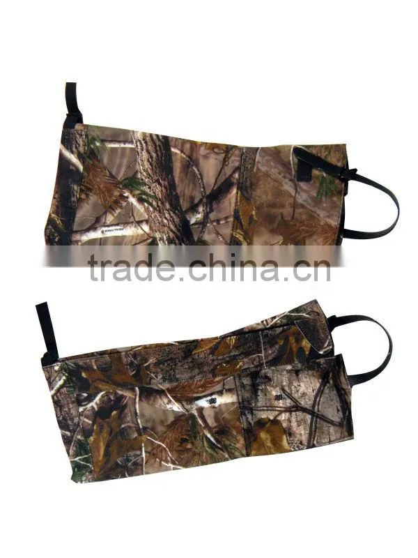 600D Polyester with PU leg gaiters /skiing gaiters