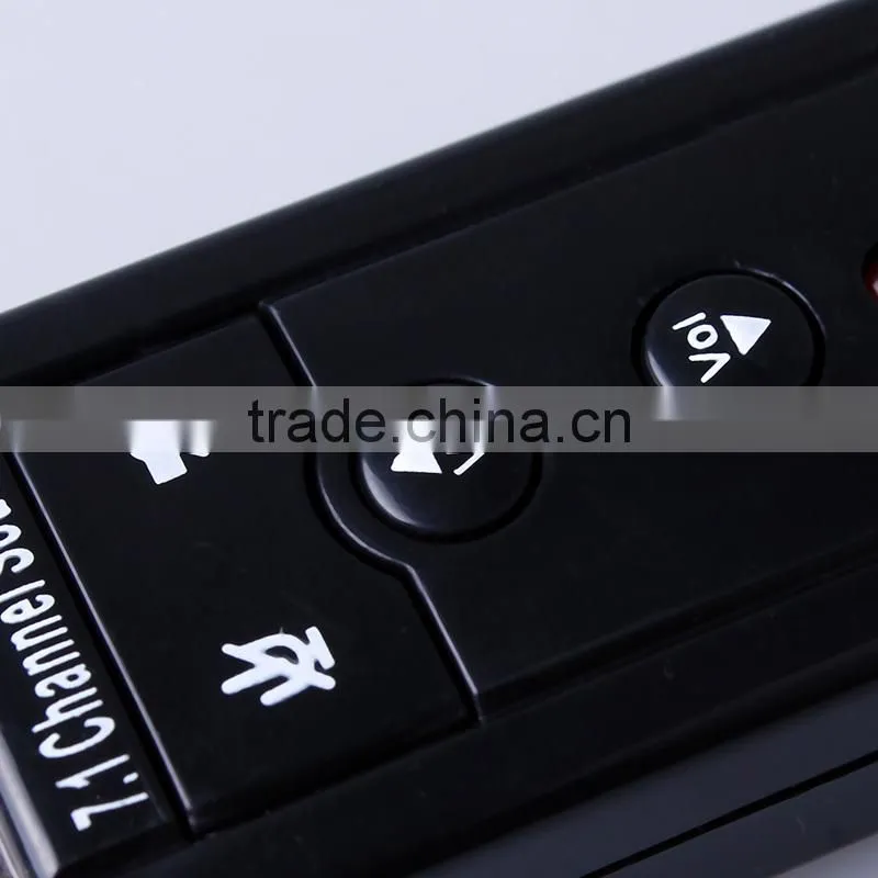 Usb virtual 7.1ch sound card ,h0tnw sound card usb for sale