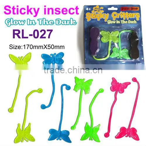 new glow in dark sticky ocean animal toy