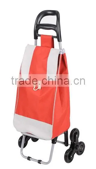 Hgh Quality 6 Wheels Climbing Stairs Folding Shopping Trolley Bag