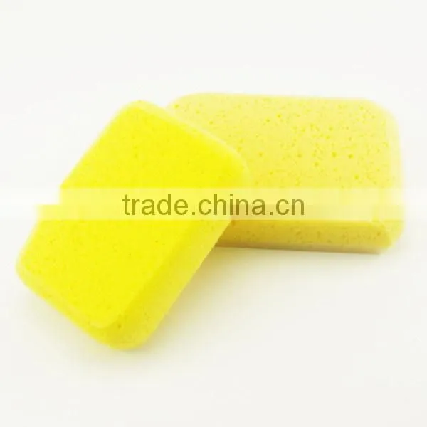2017 Fashionable bibulous sponge/Heat shrink car wash sponge/car sponge