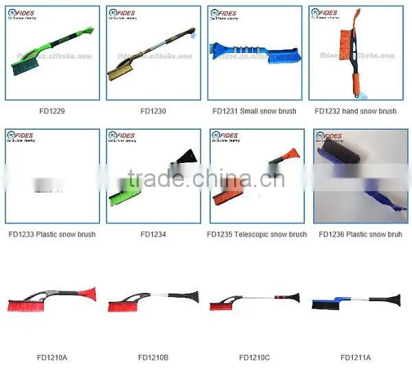 plastic ice scraper snow car cleaning brush