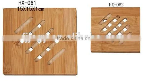 New Style Bamboo Tea Cup Mat Bamboo Coaster