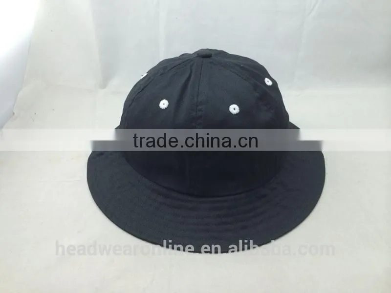 2014 new design butterfly embroidery 6 panel bucket hat