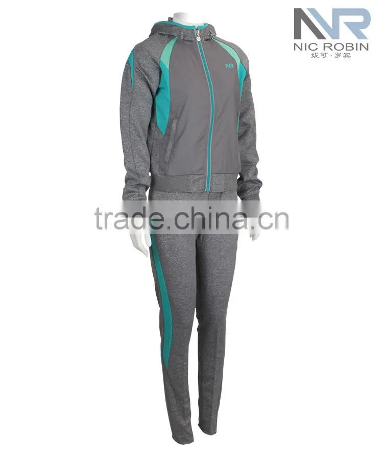 Wholesale top design Autumn training wear Set women summer tracksuit