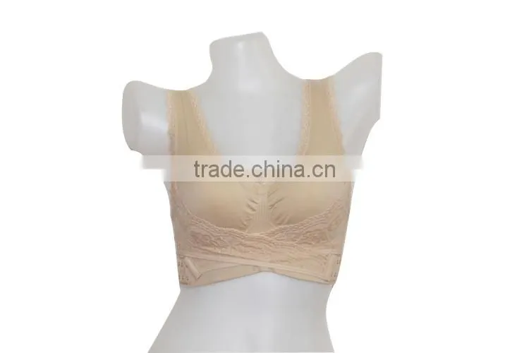 Promotion! Supermarket sexy lace genie bra with lace trimming