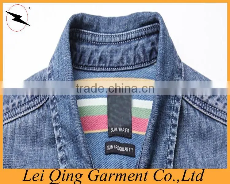 New fashion design brand denim shirts