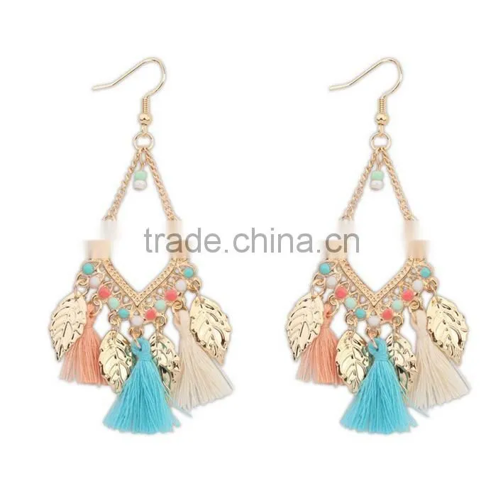 F20050N Big Drop Earrings For Women Fine Jewelry Beads Drop Earring