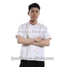 China High Quality White Black Men's Chef Uniforms, Kitchen Uniforms , cooking uniforms