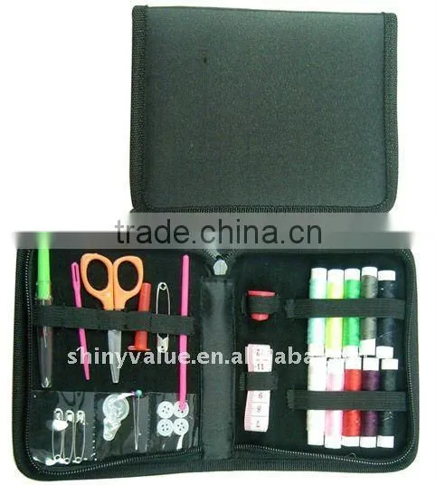 Different Types Of Ellipse Sewing Bag /Needle &Scissors&Thread Factory