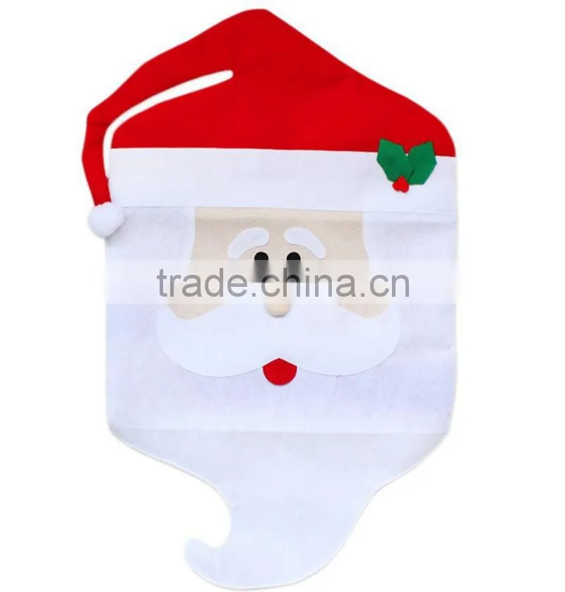 Hot Sale Christmas Decoration Santa Claus Chair Cover Home Goods