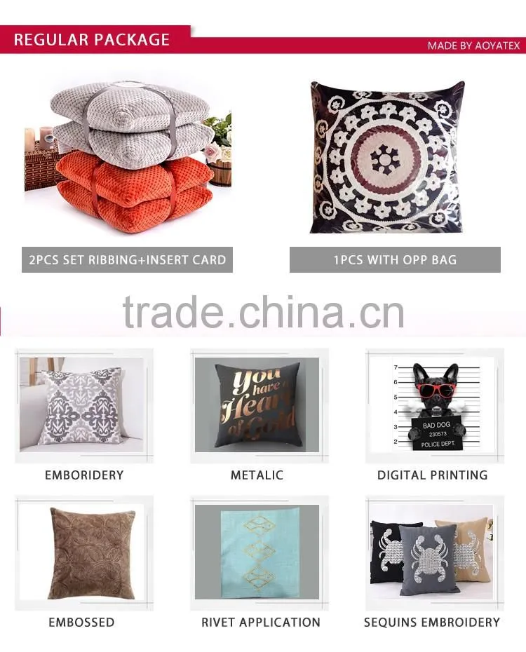 Wholesale Comfortable Decorative Sofa Seat Cushion,Sofa Cushion for sale, leather style cushion