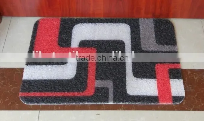Small MOQ unique design PVC coil door mat custom printed door mat