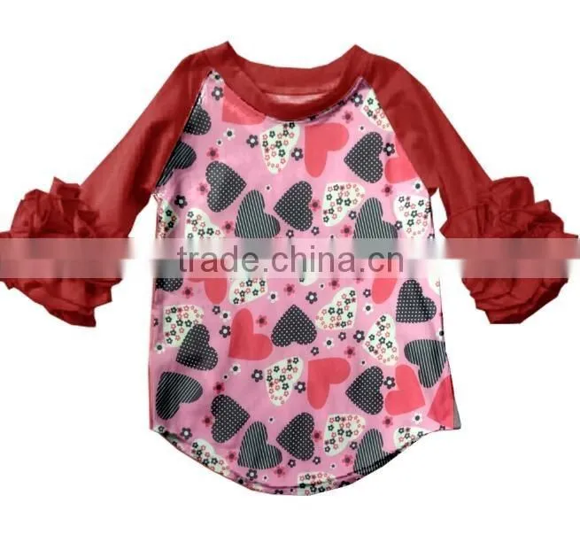 Valentine's Day boutique girl clothing girls valentine heart raglan mommy and me raglan shirts