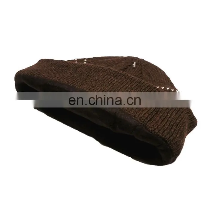 Qianzun custom promotional merino wool beanie