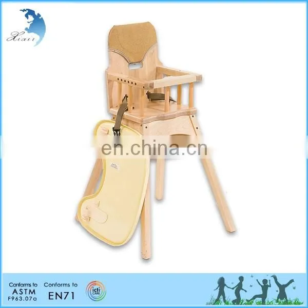 Best Selling Quality montessori educational furniture feeding baby high chair for kids children