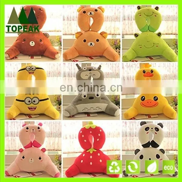 Cartoon U-pillow neck pillow U shaped pillow with lumbar
