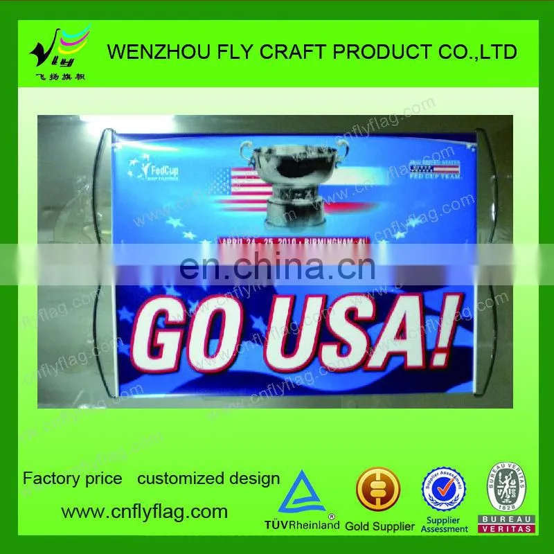 2013 Advertising Handheld roll up Banner