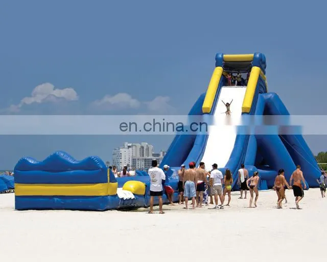 Hippo inflatable water slides with pool for party and events,cheap inflatable slide with prices