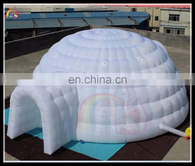 oxfod cloth inflatable air igloo service equipment inflatable igloo dome for sale