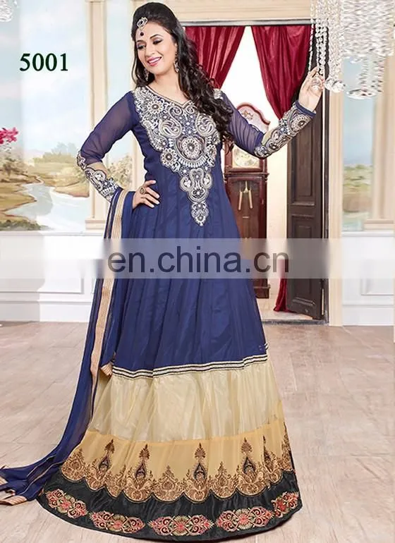 Floor Length Indian Salwar Kameez Design 2016