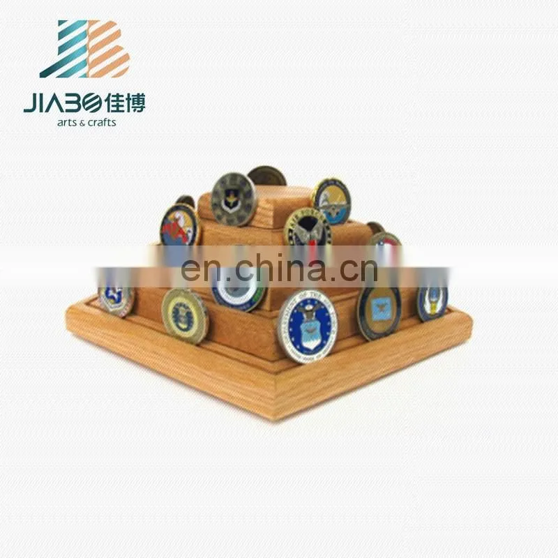 3D ribbon with round plate custom gold plated trophy