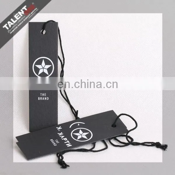 the newest designed fashionable custom recyclable hangs tag for clothing