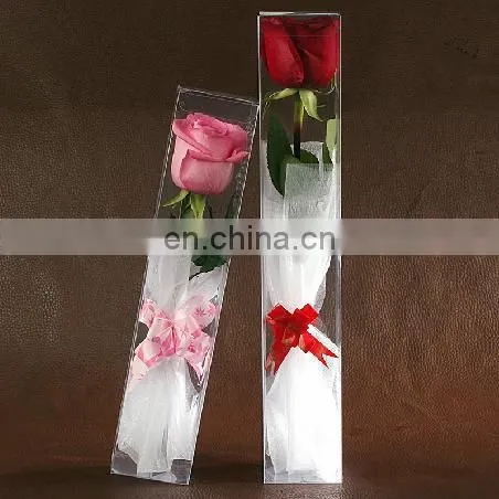 New customized flower plastic packaging