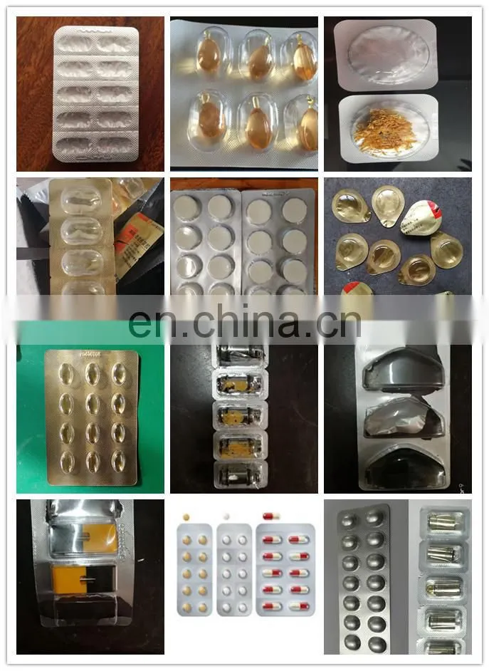 Good quality capsule and tablet AL/AL AL/PVC DPP Blister packing machine with factory price