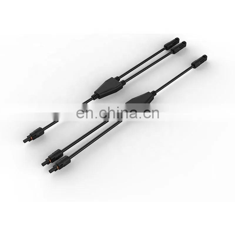 type 2 to 1 solar system cable power connector