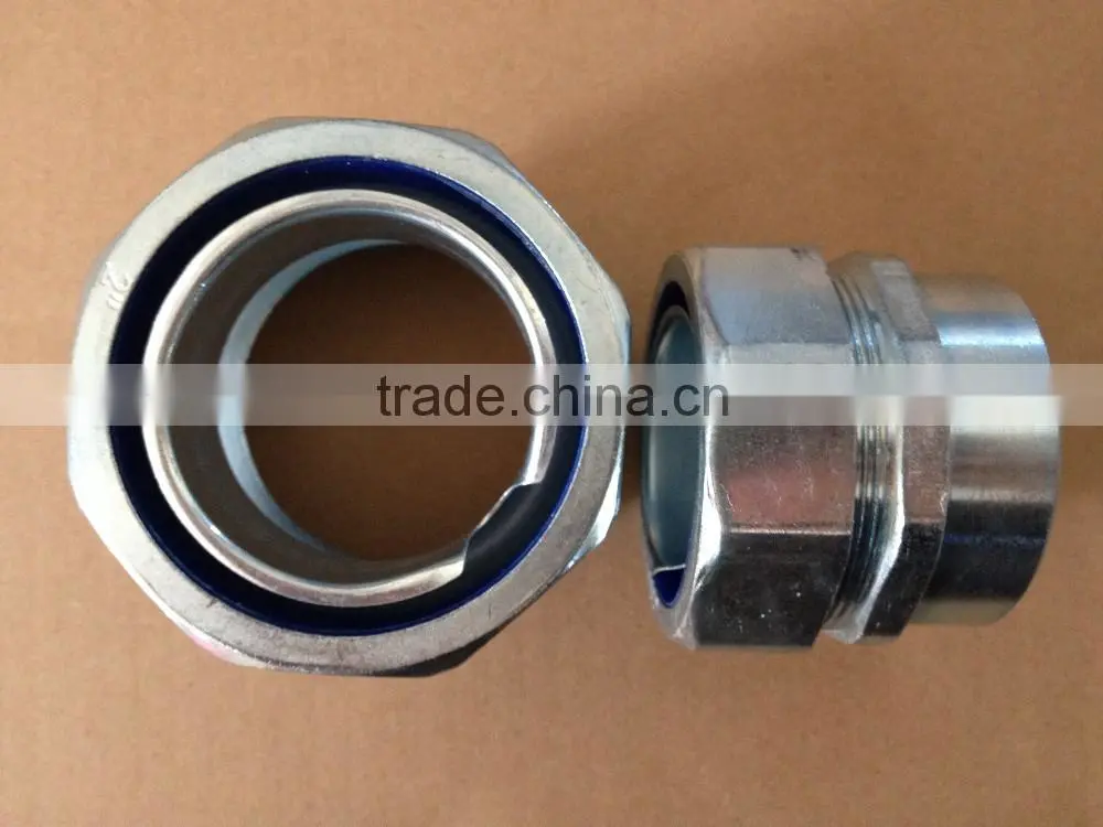 Zinc flexible conduit connector conduit fitting