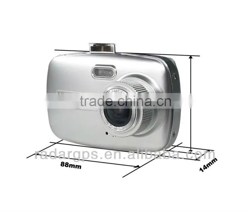 Hot!!! manual car cam hd car dvr gps GPS-9600H with HD 2.7inch Screen