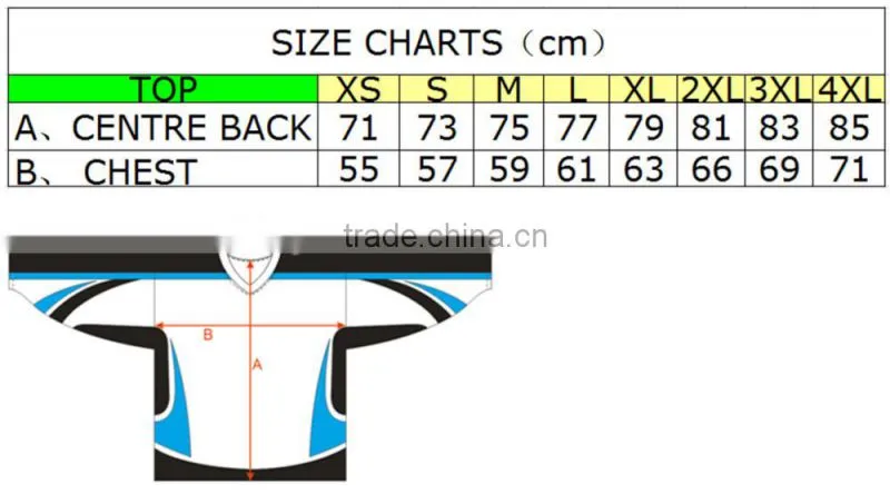 High quality custom sublimation cheap Ice Hockey jersey for team