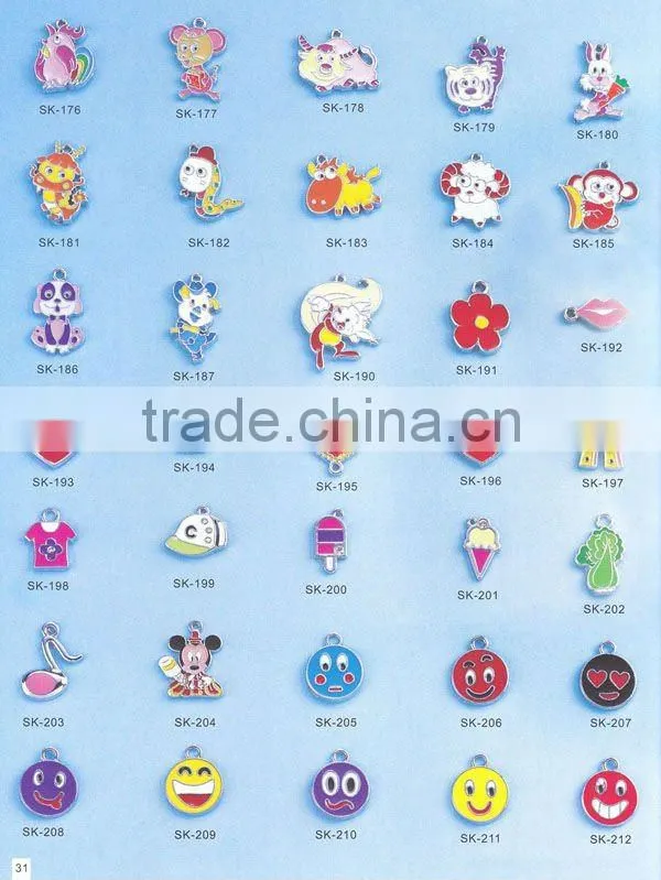 DIY rhinestone pendant charm ( product catalog 31-35)
