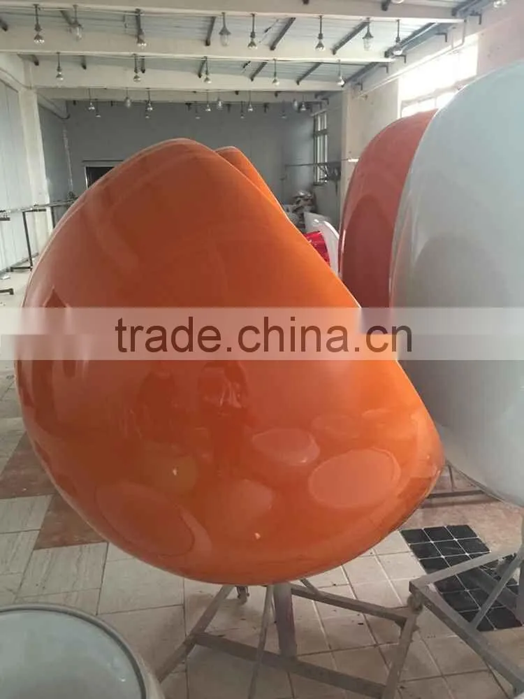 Hot sale buy fiberglass egg shaped chair 2015