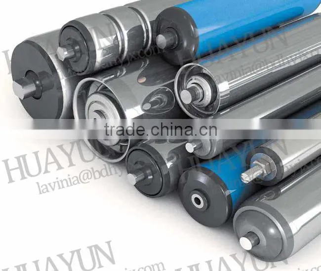Galvanized Steel Roller End Cap Plastic Cover Ends for Rollers with Precision Ball Bearing