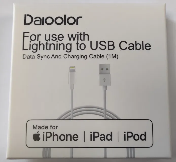 OEM foxconn cable mfi usb to lightning cable original for iphone 12